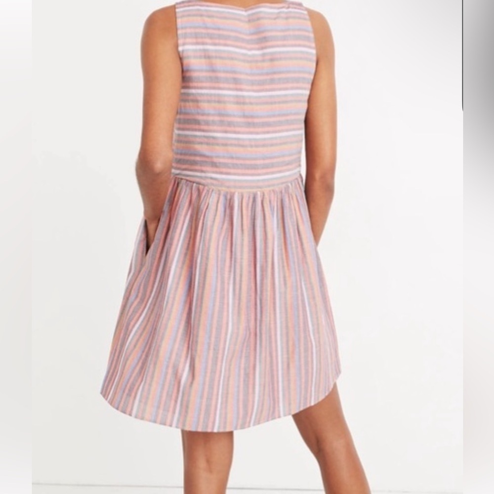 MADEWELL SUNDRESS Sleeveless Button front NWT sz XL - Picture 4 of 7